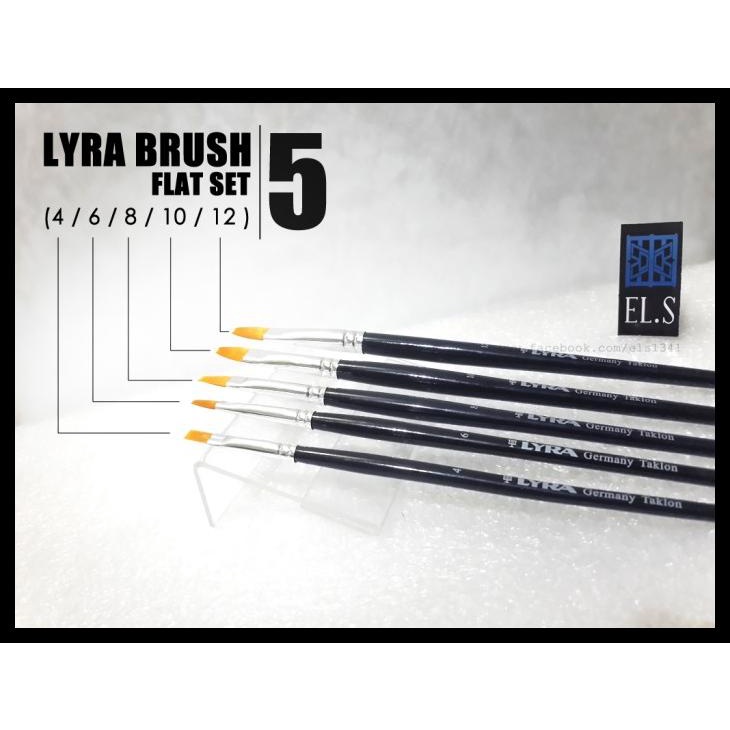 

BISA COD LYRA ART BRUSH FLAT SET TERBAIK 11