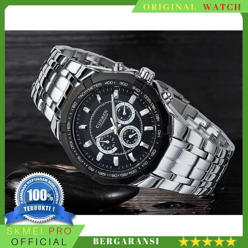 ORIGINAL WATCH Curren Watch Jam Tangan Analog Pria - mk53 BERGARANSI