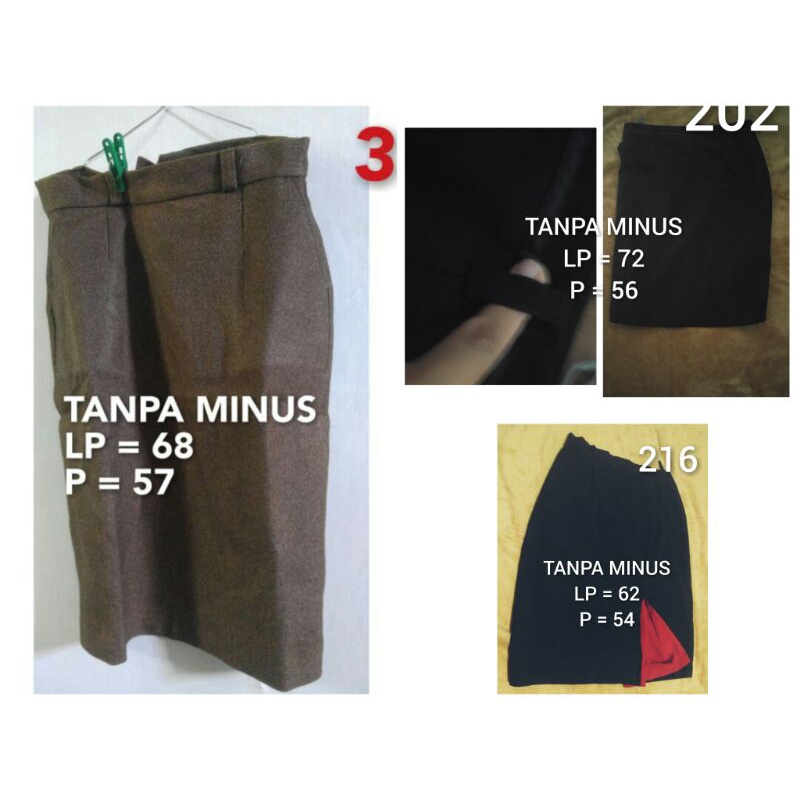 Rok formal preloved  rok formal bekas  rok kerja bekas  rok kerja preloved