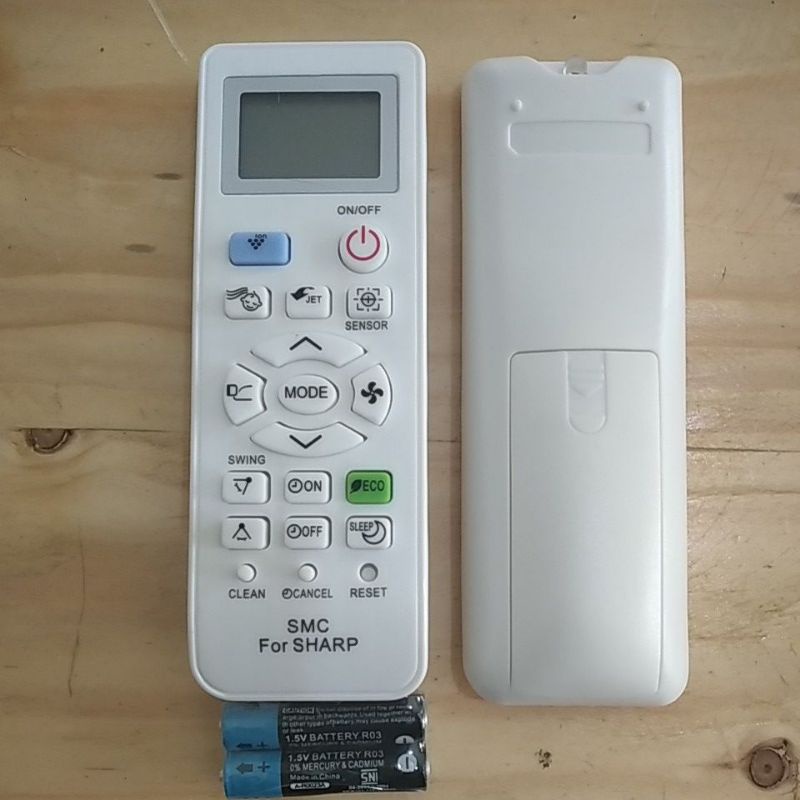 Remote ac sharp thailand plasma cluster 1/2pk - 2pk