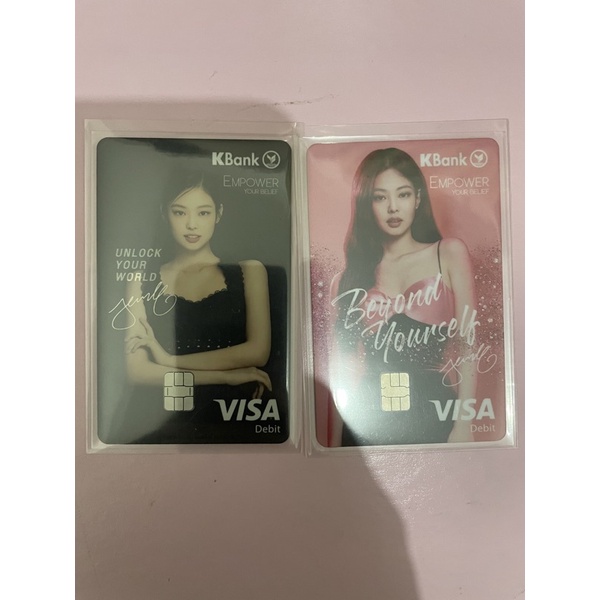 Jennie Blackpink KBank credit card Thailand