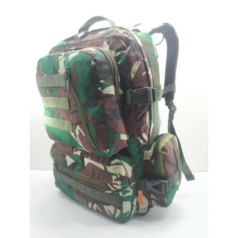 Ransel Outdoor Tactical Hitam dan Army