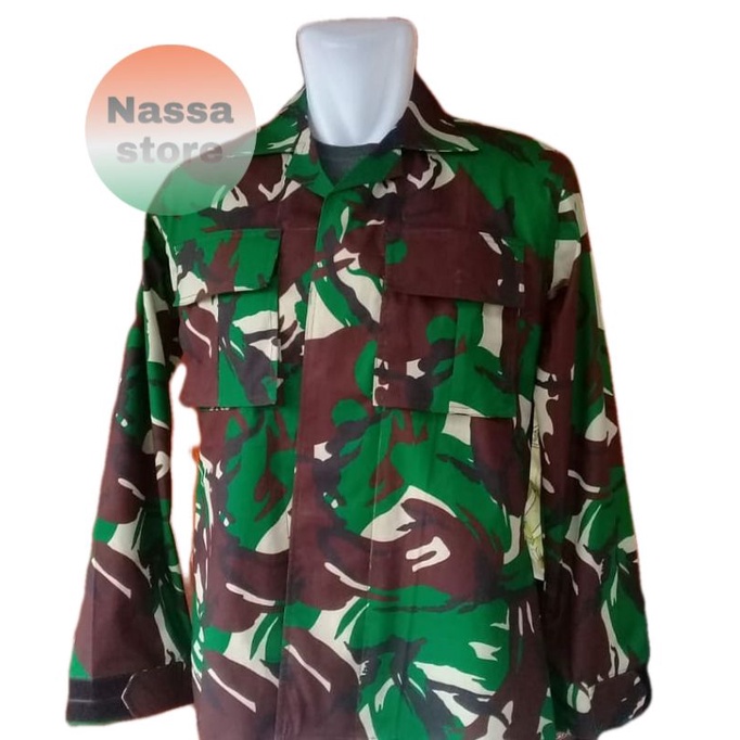 SERAGAM PDL TNI WOOL SRITEX LORENG