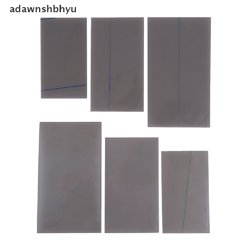 Adawnshbhyu LCD Polarizer Film Polarization Film Polarized Light Film Untuk IP