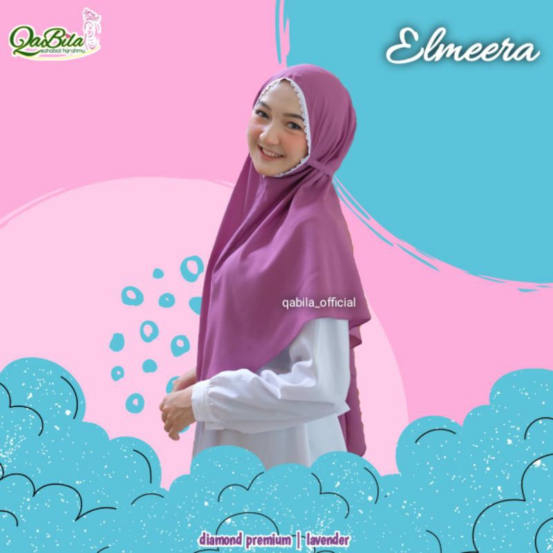 Bergo Elmeera Qabila Hijab/Non Pad