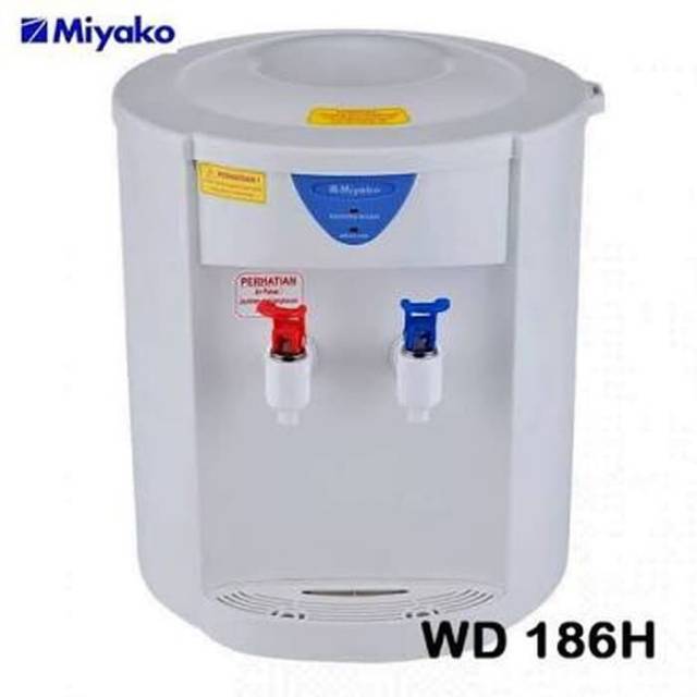 Dispenser Miyako Hot&amp;Normal WD 186H / Dispenser Air Panas Hot dan normal