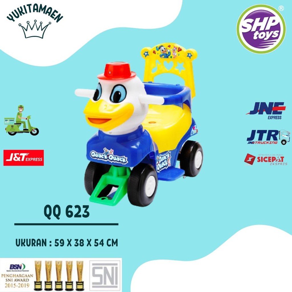 Mainan Tunggang Characters QQ 623 - SHP Toys (GRAB EXPRES READY)