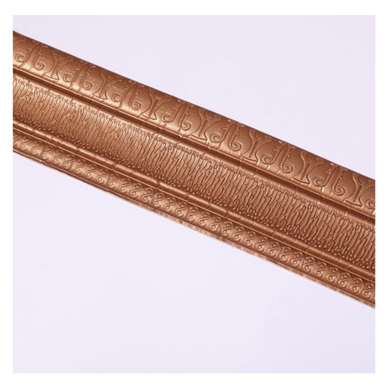 List Wallpaper Foam 230x8cm Tebal 5mm-Cokelat Lebar 8cm