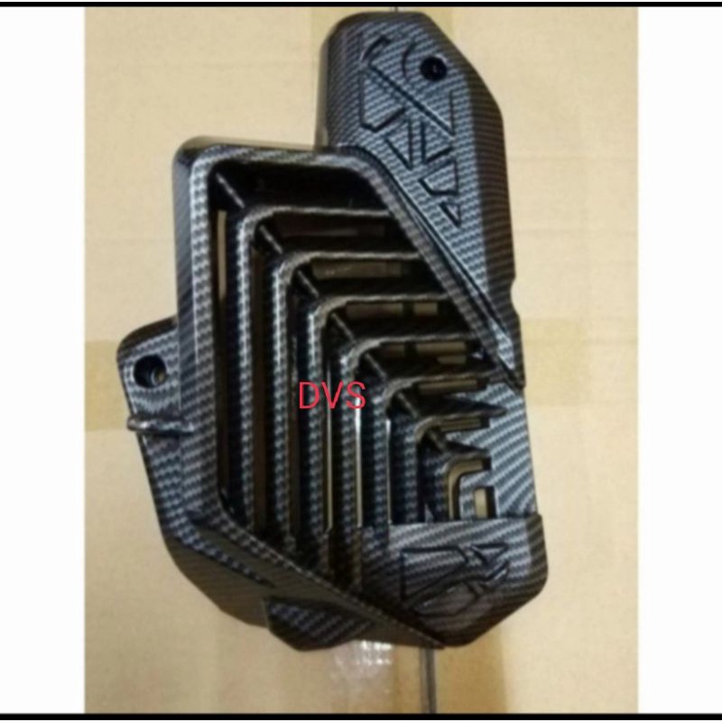 Cover/Ttup Radiator PCX 160 Nemo Carbon Original