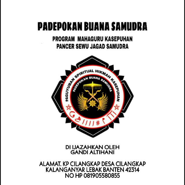 Kitab ijazah ilmu kasepuhan