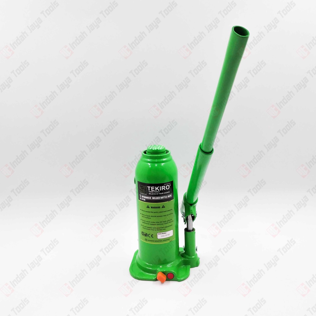 TEKIRO AU-BJ1912 Dongkrak Botol 10 Ton Mobil - Hydraulic Jack Hidrolik