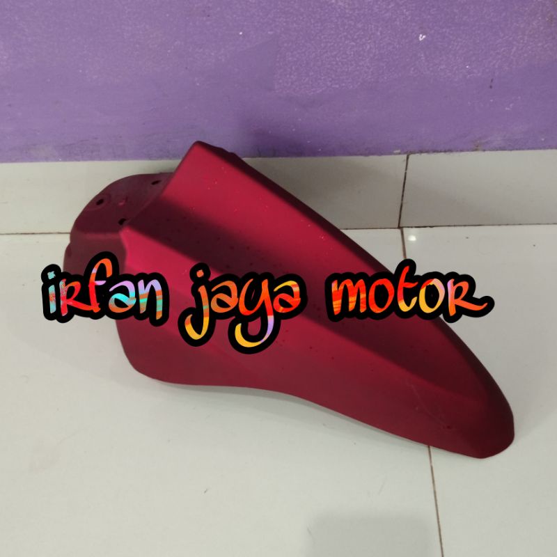 Sepakbor depan Yamaha Mio Smile merah doff