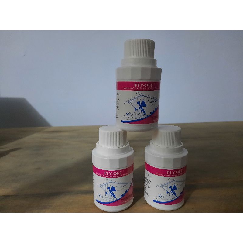 Fly-off/Obat lalat, gurem, kutu frengki untu kandang