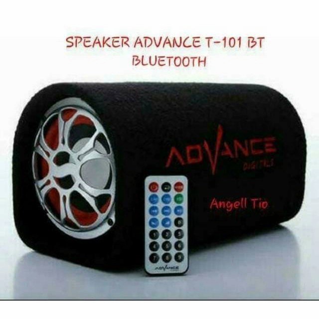 COD SPEAKER WIRELESS BLUETOOTH TABUNG X-BASS 5 INCH ADVANCE T-101BT//SPEAKER SALON AKTIF X-BASS//SPEAEKER X-BASS