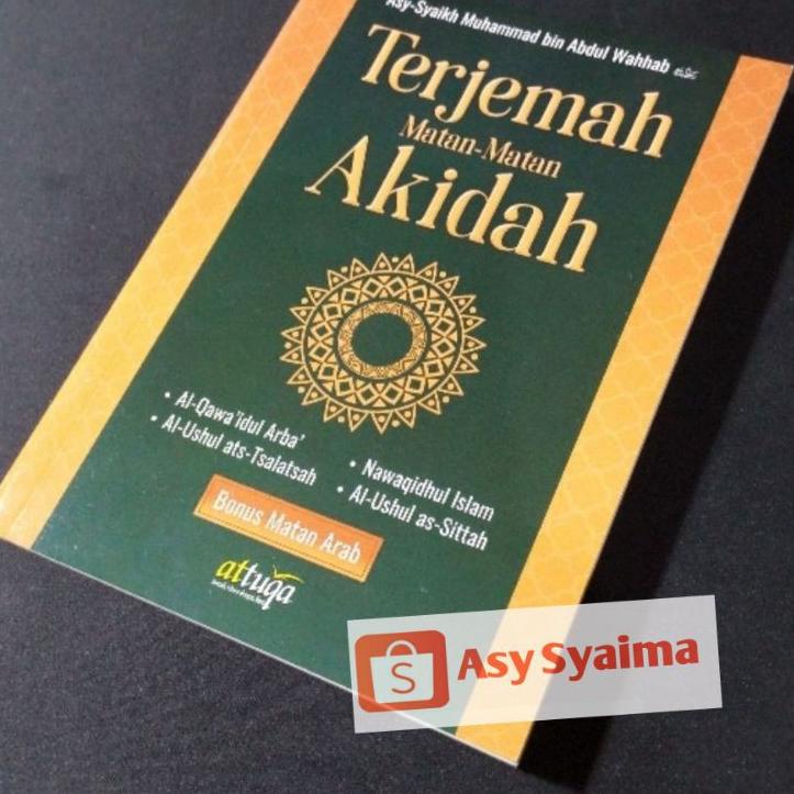 (A-UDO} (✔} Terjemahan matan kitab aqidah qawaidul arba, ushul tsalatsah, nawaqidhul islam, ushulus 