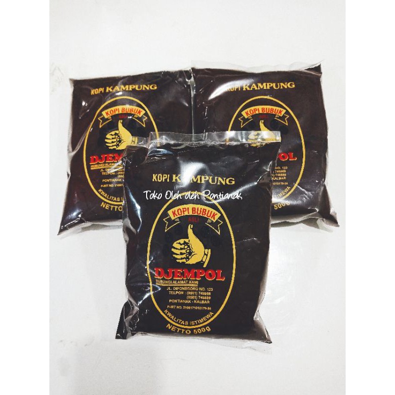 

Kopi Bubuk Djempol/ Jempol Kampung dan Istimewa 500gr