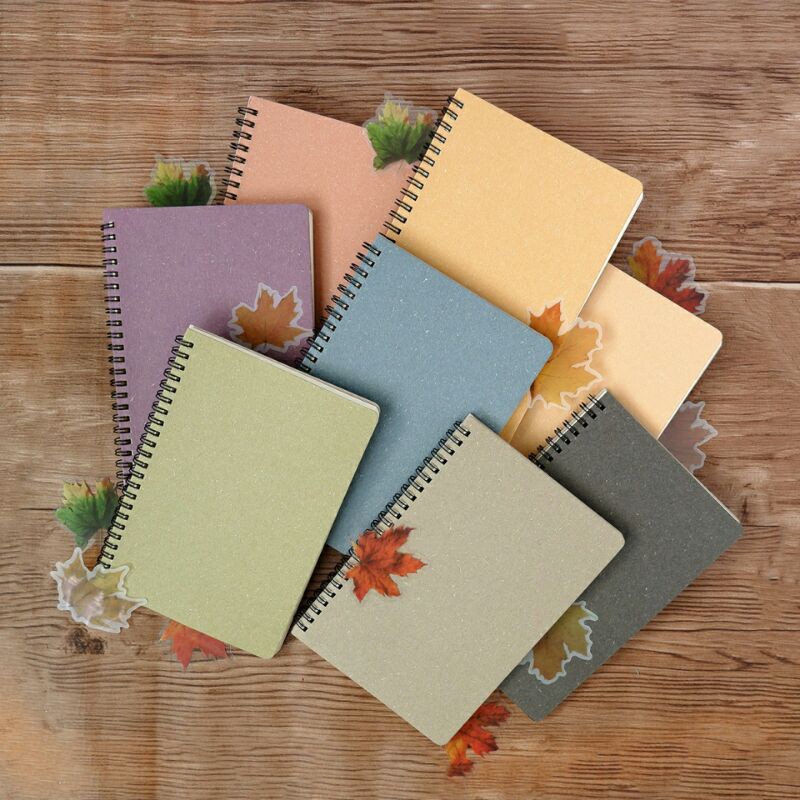 

Panmomo Colors of Autumn Spiral Ruled Notebook