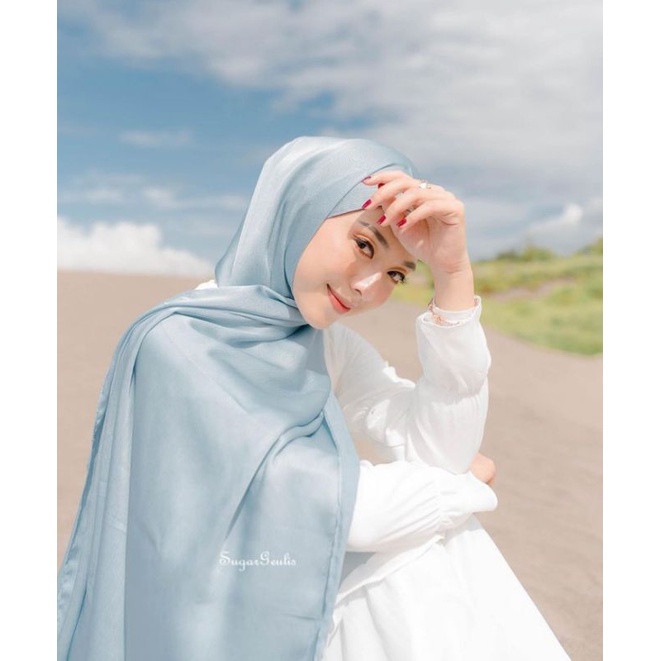 PASHMINA CRINKLE TEXTURED SILK MALAY/HIJAB SILK TEXTURED MALAYSIA