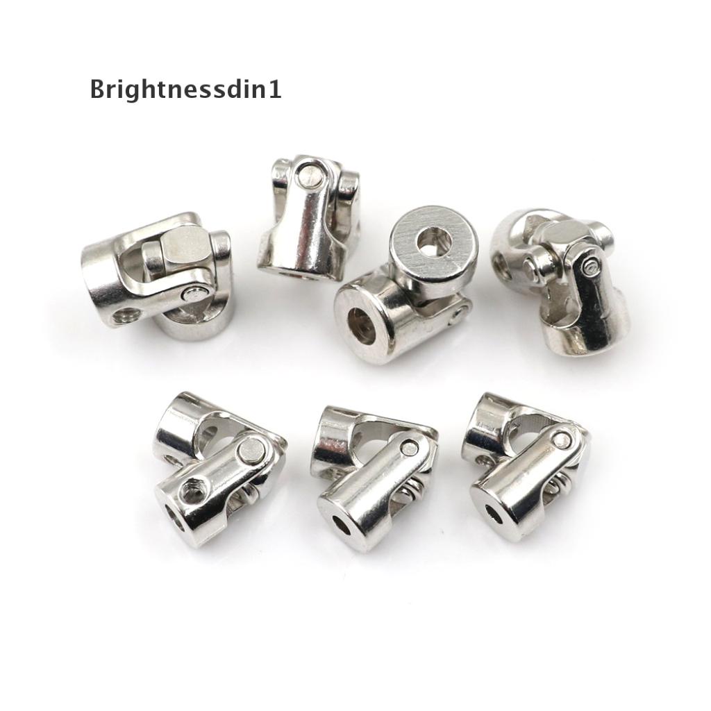 [Brightnessdin1] RC Boat Metal Cardan Joint Gimbal Couplings Universal Joint Accessories #