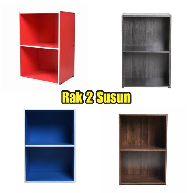 Free Ongkir Jabodetabek Rak Susun 5 Kotak Funika Rak Kayu Rak