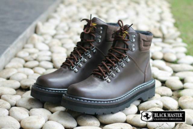 SPIDER - BLACK MASTER ORIGINAL | Original Sepatu Boots Pria Touring Biker Rocker Adventure Working