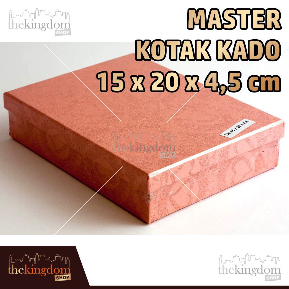 

Master Kotak Kado Gift Box Hadiah 15x20x4,5cm