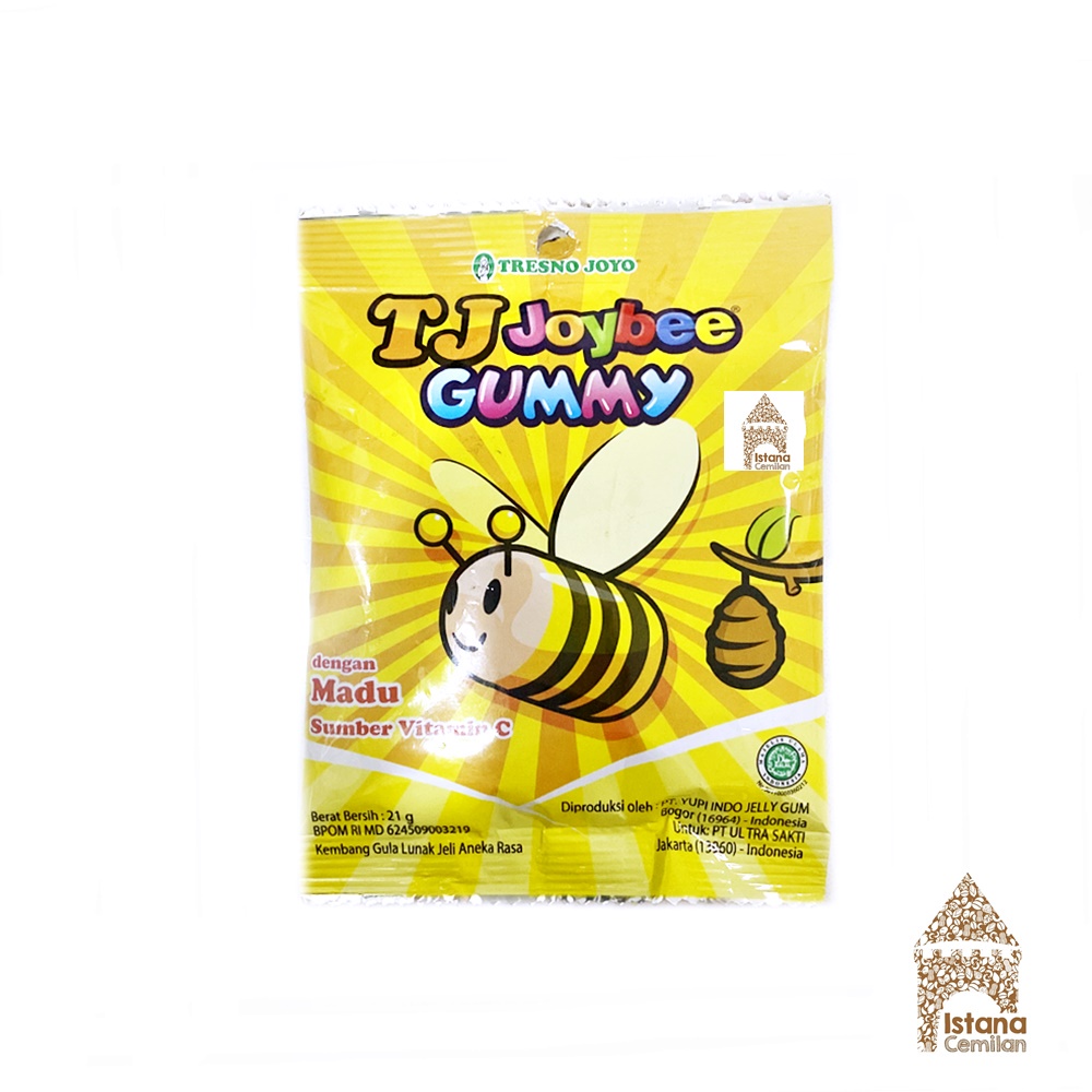 TJ Joybee Gummy Permen Jeli Madu Vitamin C 21 Gram