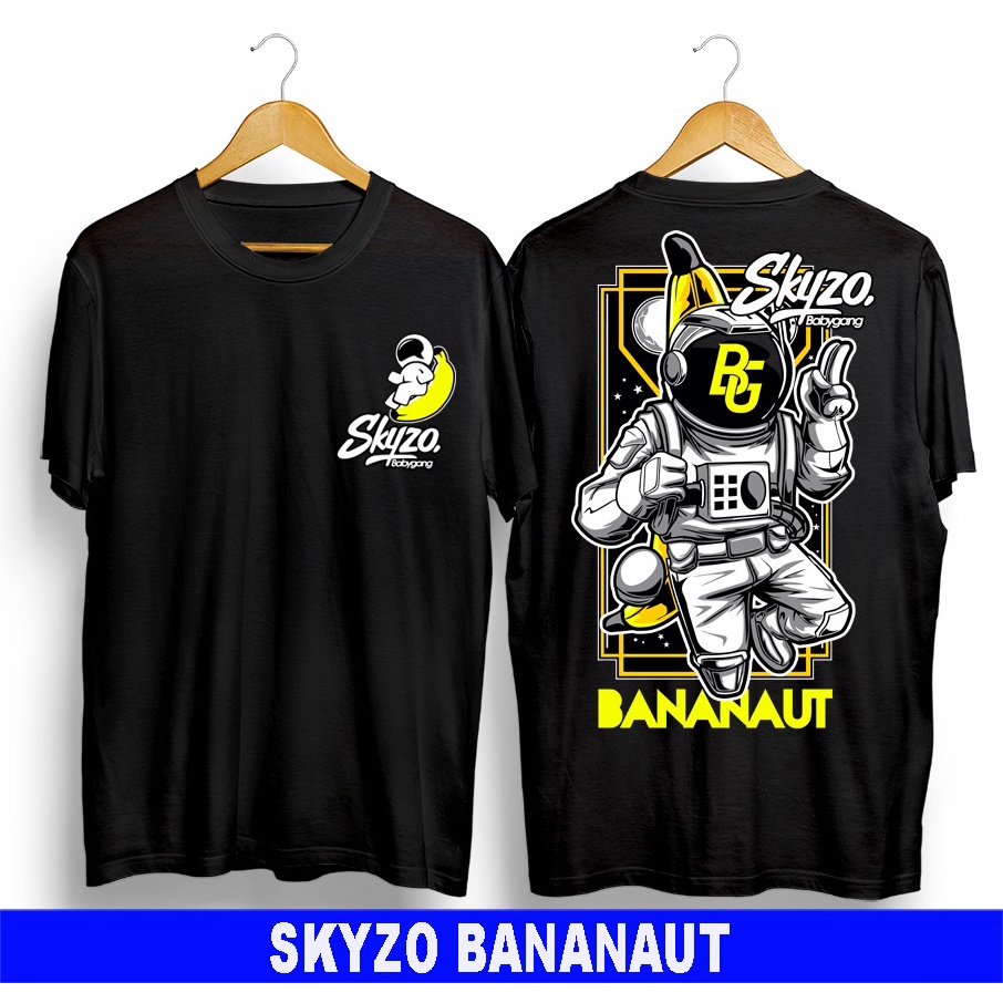 Kaos murah Kaos distro murah baju  distro pria t-shirt murah combed30s skyzo banana