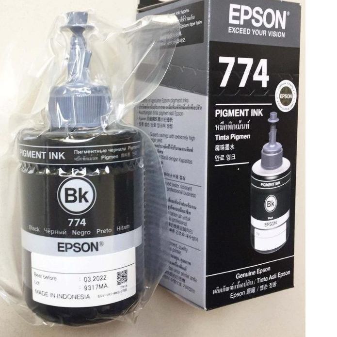 ➺ Tinta Epson 774 bk PIGMENT INK ◙