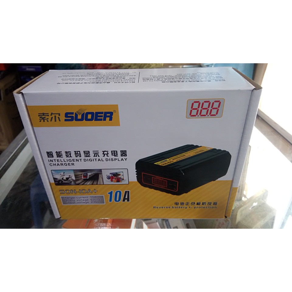 CHARGER AKI 6-12V SUPER 10 A, BERKUALITAS SUOER 2