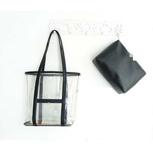 Tas Transparan New Normal Waterproof