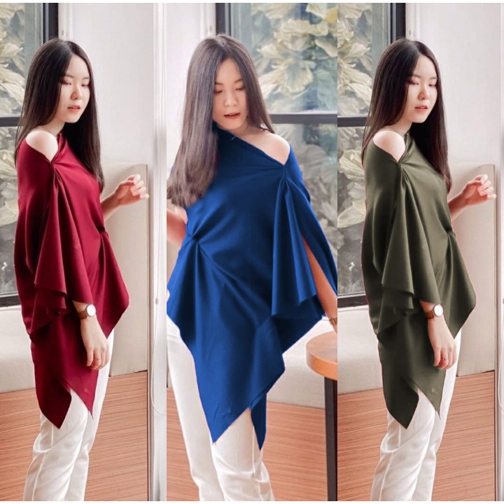 *[HNFK] Blouse / Blouse Shara / Blouse Wanita / Blus Wanita Korea / Atasan / Blouse Murah