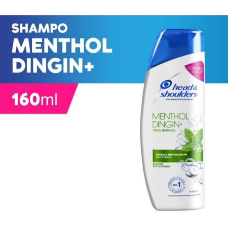 Jual SAMPO HEAD AND SHOULDERS MENTHOL 160 ML Shopee Indonesia