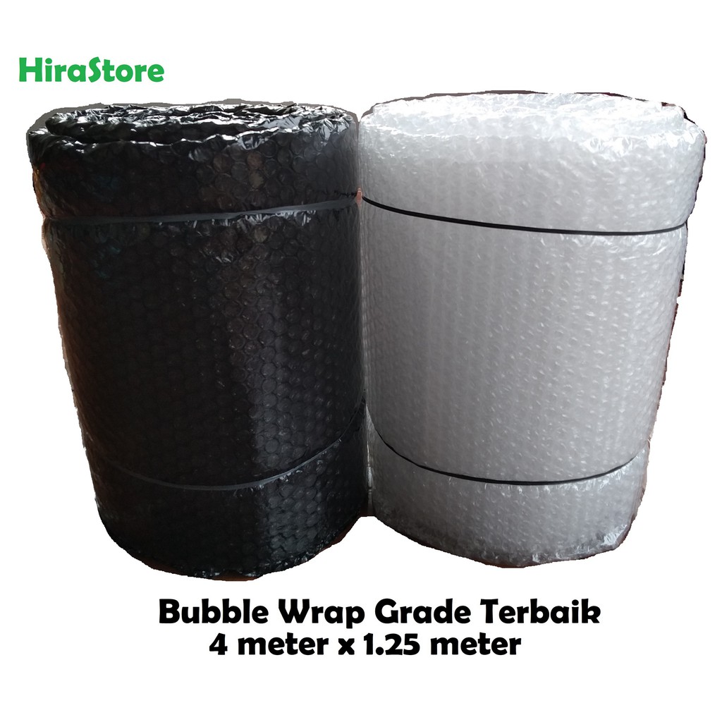 

Bubble Wrap 4 m x 1.25 m = 5 meter persegi, JnT max 3 roll 1x check out
