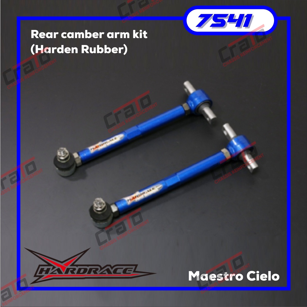 Aksesoris Stabiliser Hardrace - 7541 - Rear camber arm kit (Harden Rubber) - Accord Maestro Accord C