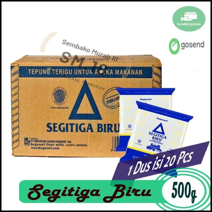 

Tepung Terigu Segitiga Biru 500 Gr Dus Isi 20 - Grosir Bahan Baku Kue