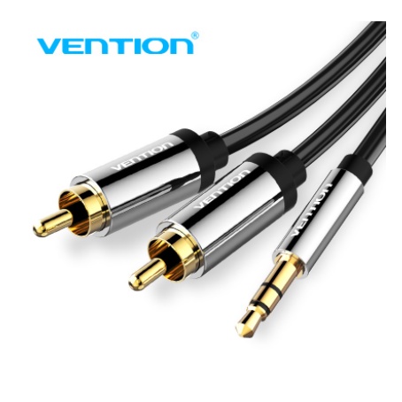 Vention BCF Kabel Aux 3.5mm Male to 2 RCA Male -