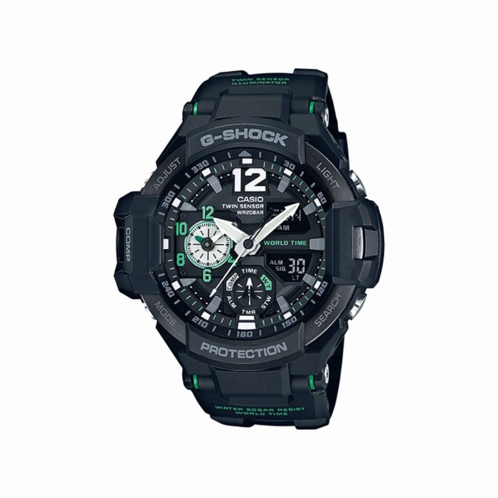 Jam Tangan Pria Merk G-Shock Miyota100% Type : GA1100 Baterai GA2
