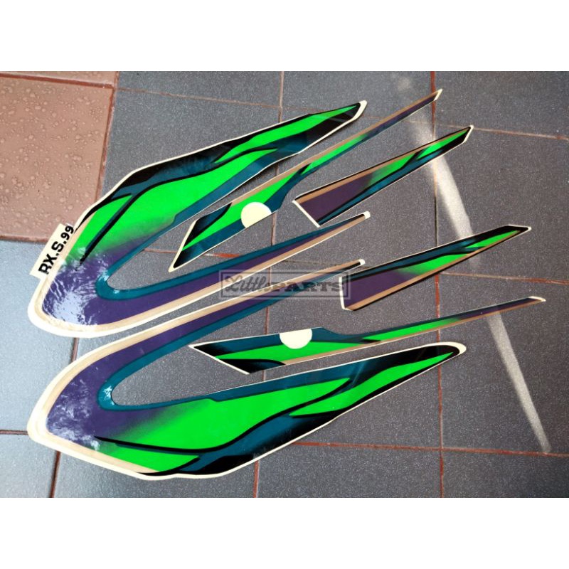 stiker sticker striping stripe list body Yamaha rxs rxspecial rx special 1999 non original