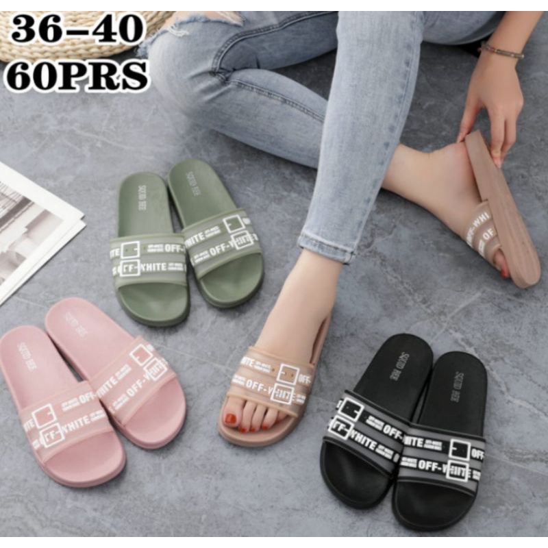 [COD] Sandal Wedges Slip On Casual BLC/BEE Import 2211-1