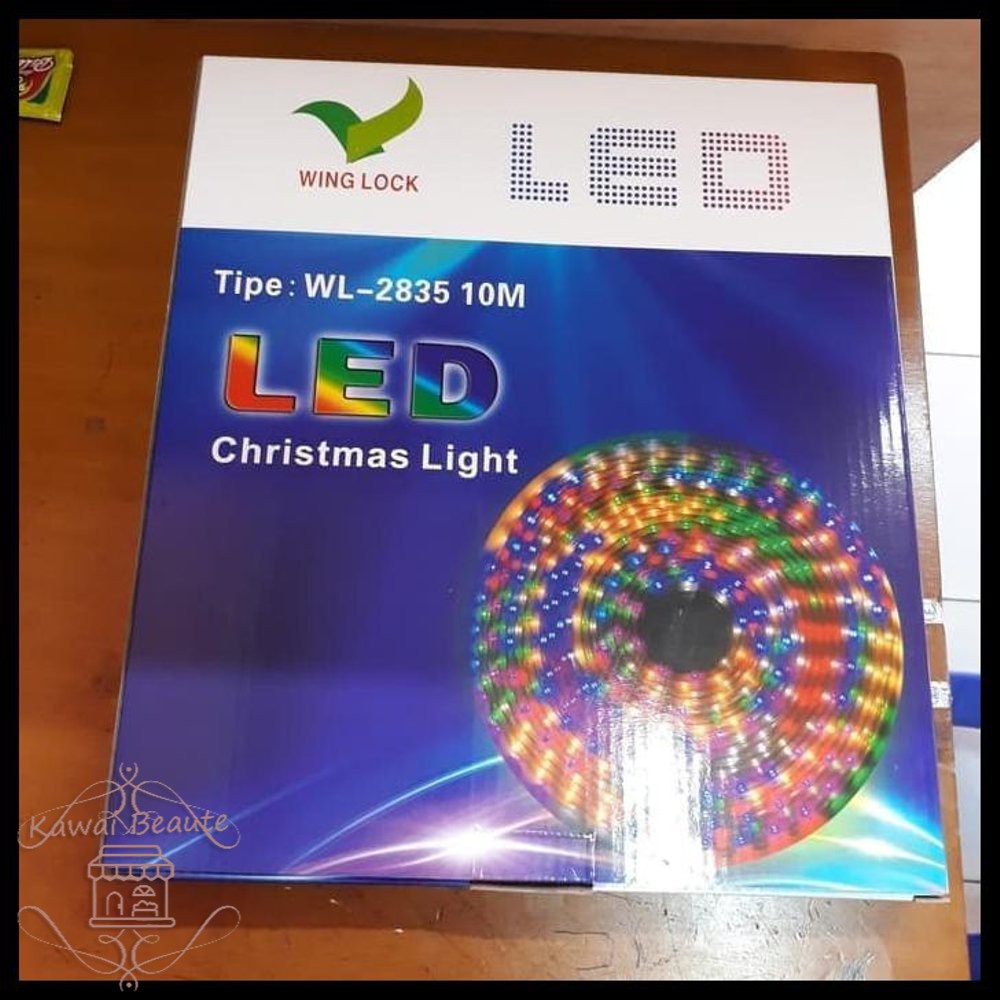 LED Strip Natal 10meter / Lampu Tumblr Hias Selang Waterproof (anti air) 10 meter warna warni