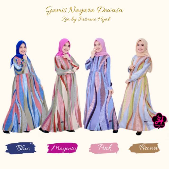 Gamis Couple Ibu dan Anak Nayara Series Jasminehijab