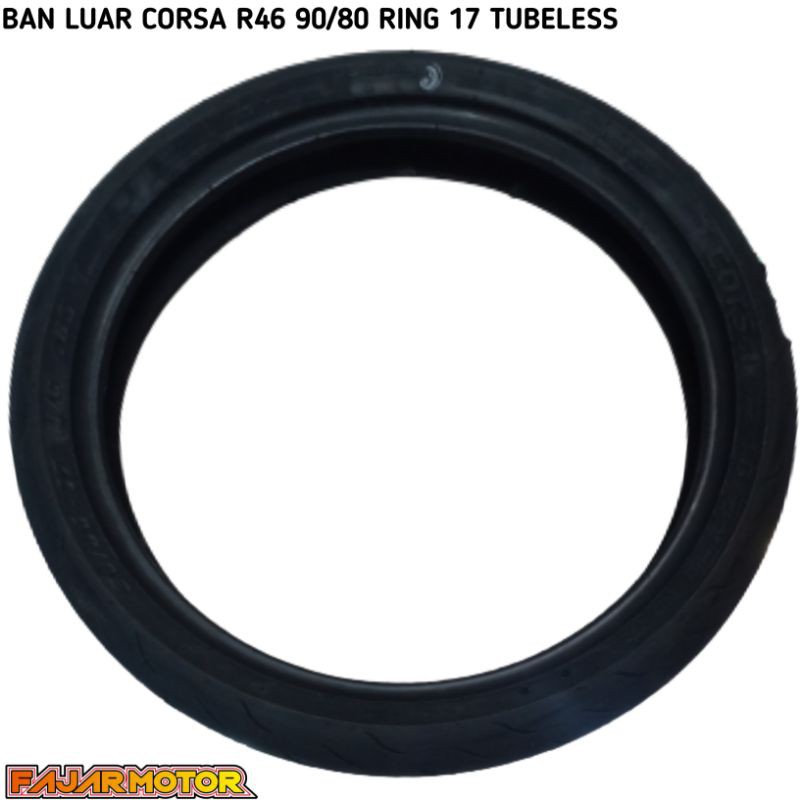 BAN LUAR CORSA  90/80-17 TUBELESS R46 R26