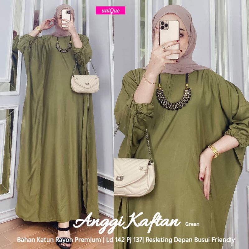 KAFTAN ANGGI FASHION WANITA PREMIUM