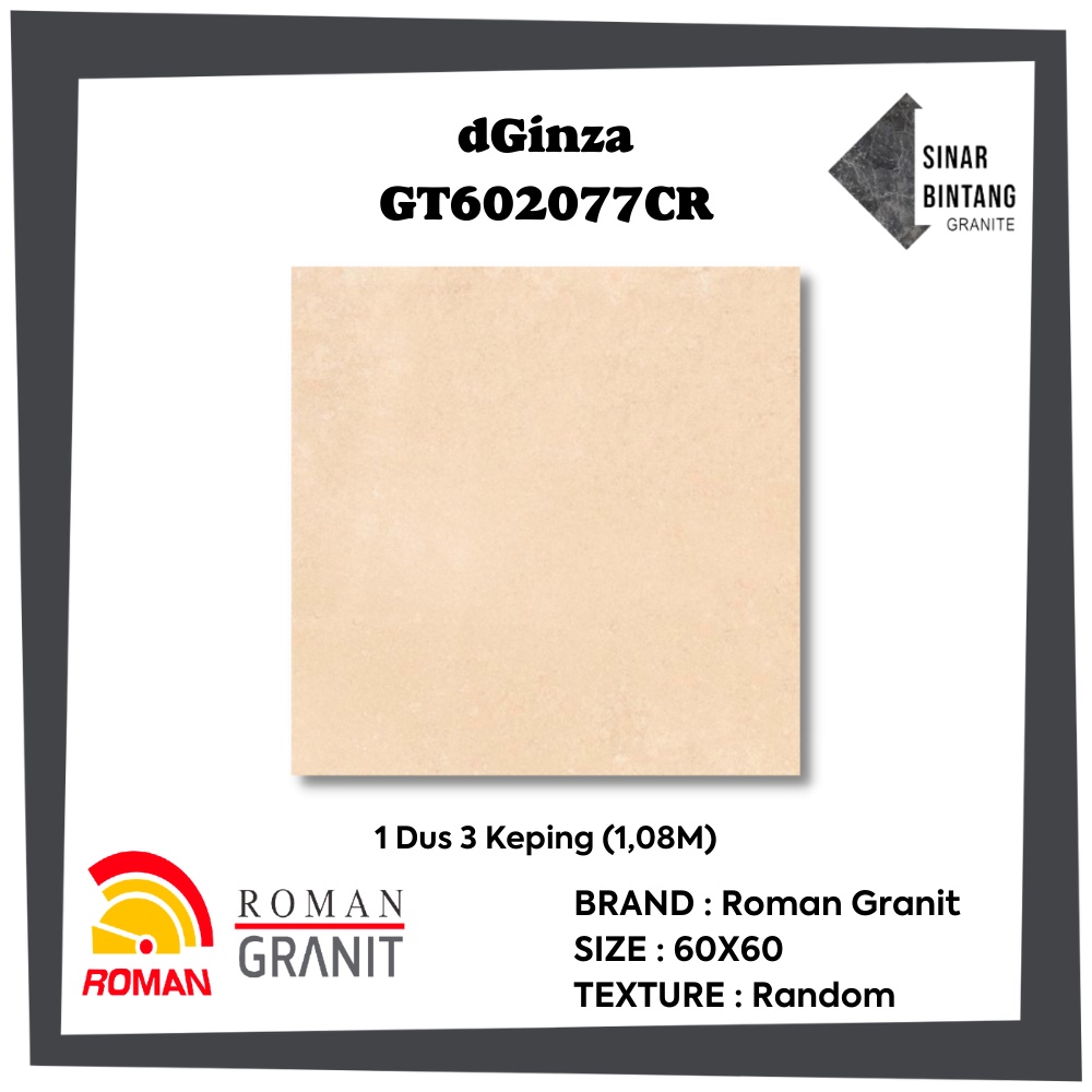 Granit 60 X 60 | Granit Lantai dGinza Series ROMAN GRANIT