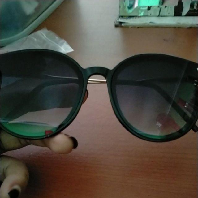 Kacamata Hitam Pria / Wanita Model Mata Kucing Oversize Mewah Uv400