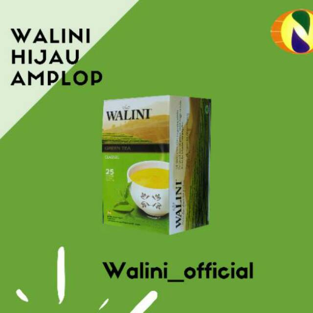 

Teh Walini Hijau Amplop / Karton ( isi 48 Pcs )