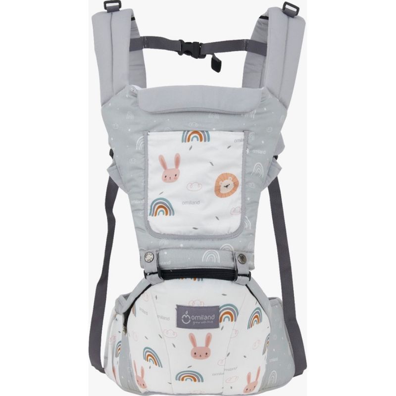 Omiland hipseat gendongan baby rainbow series