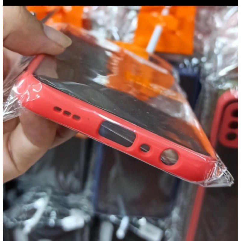 Oppo Reno 4F 5F case fuze dove doff matte colour warna