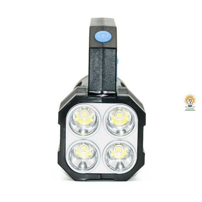 Senter COB Senter Multifunction Super Terang 4LED+COB/1LED+COB